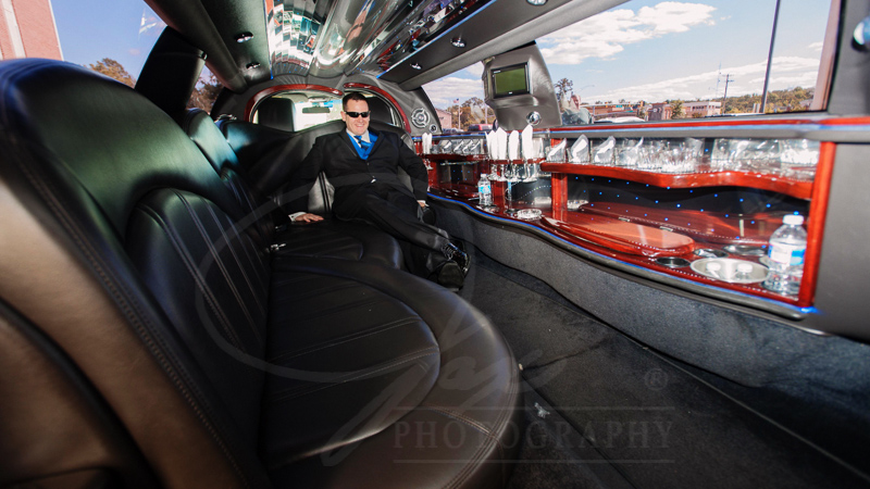 Groom in the Limo